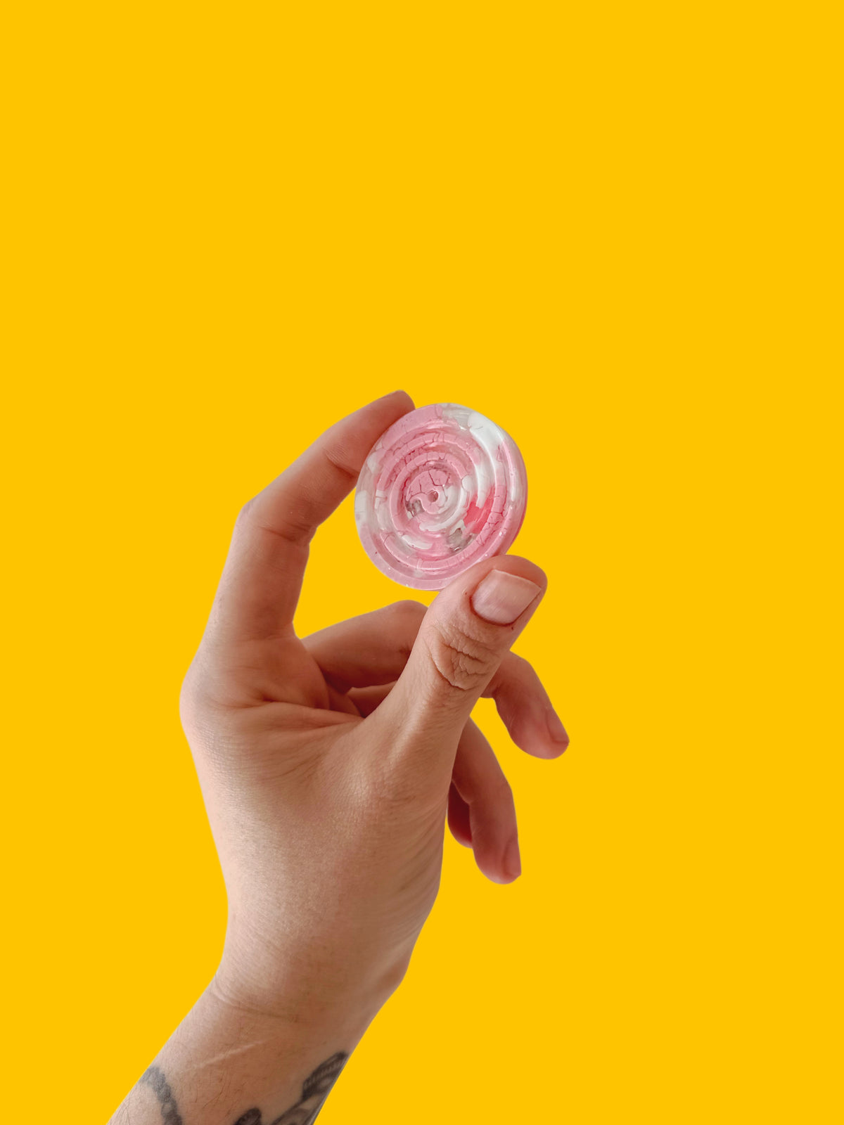 micro ripple: pink chocolate