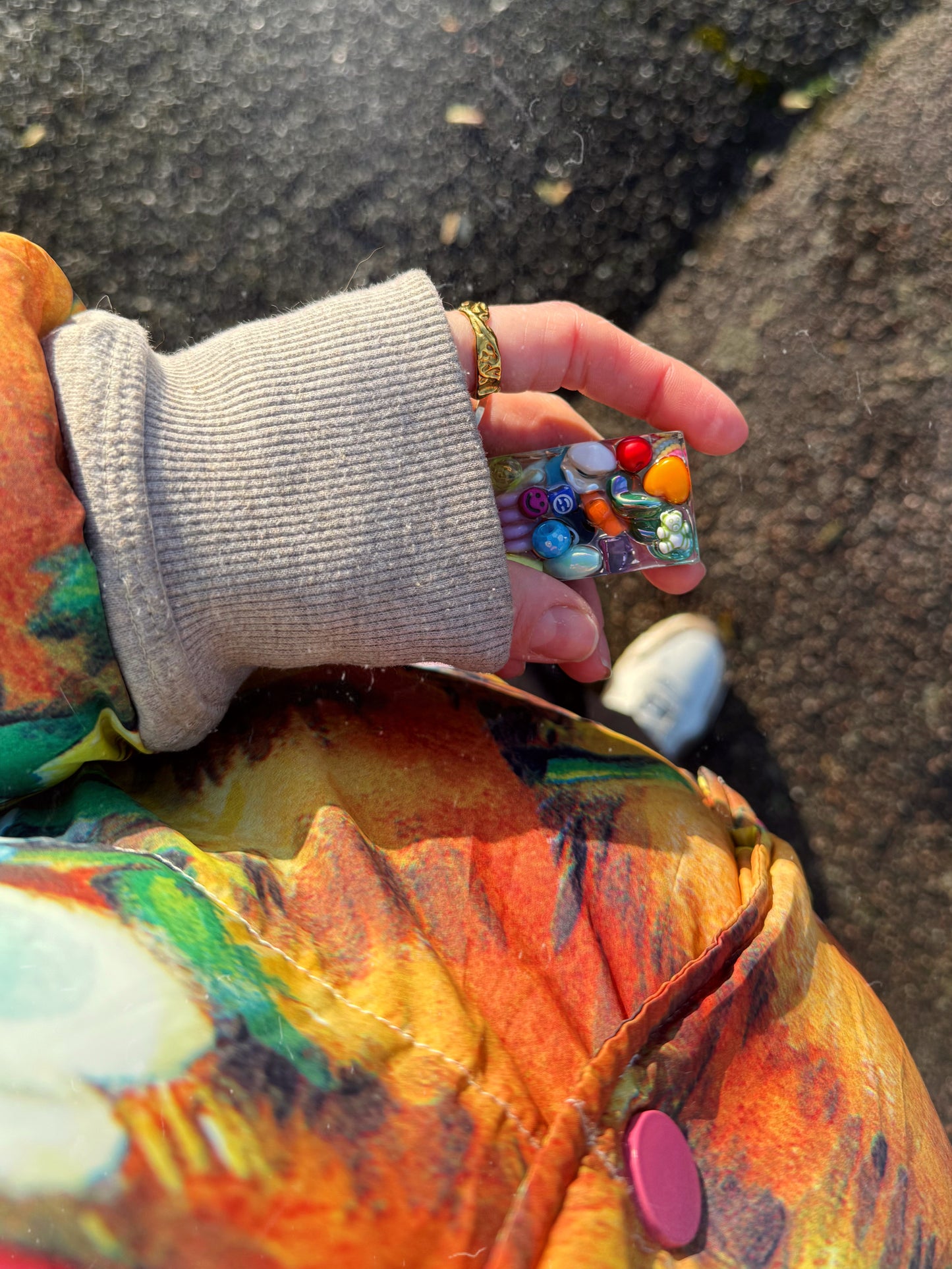 Double textured rectangle wave