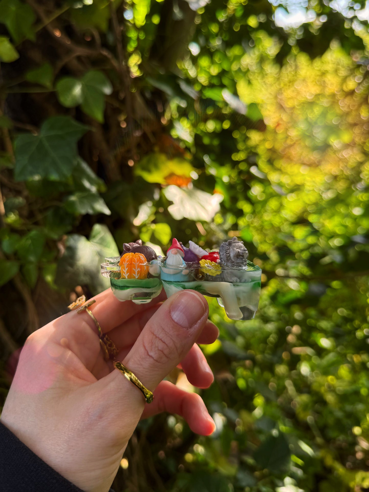 Fairy garden gummy bear tinker