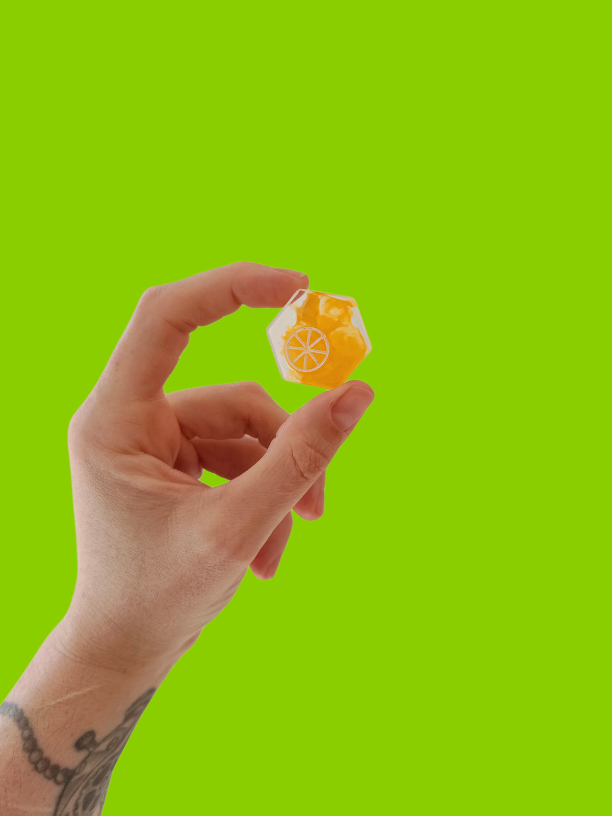 Lemon slice: micro hexagon