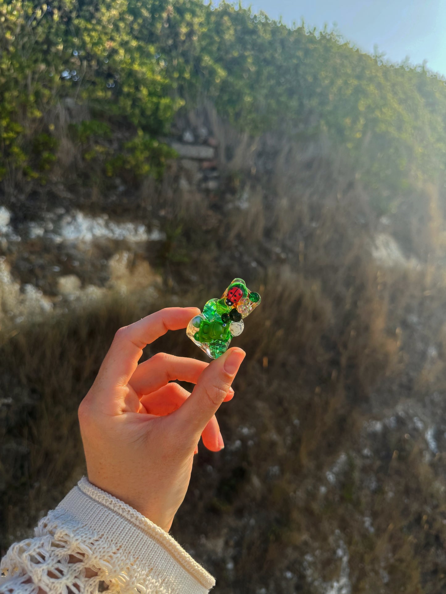 The fairy garden JJ bear
