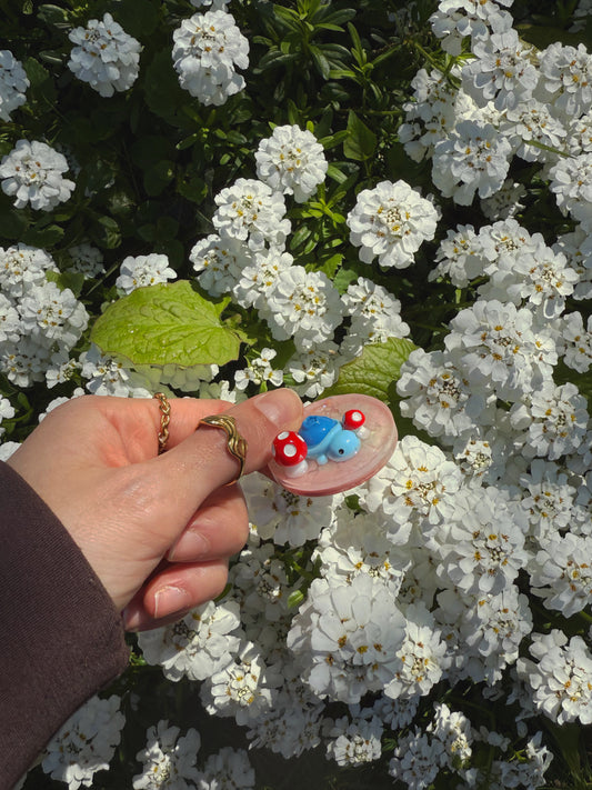 Blueberries & toadstools orb