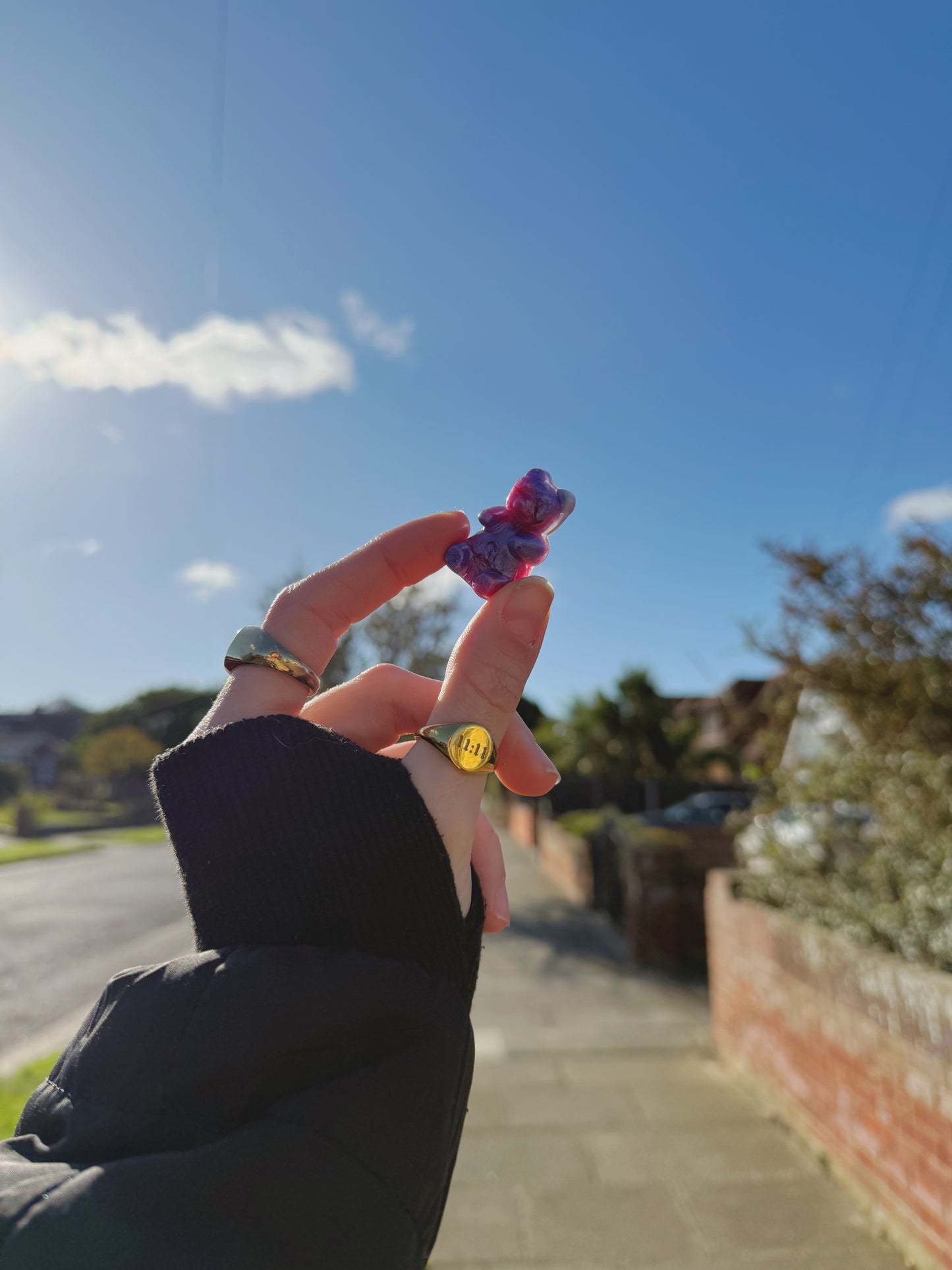 Pink & lilac mini gummy 164