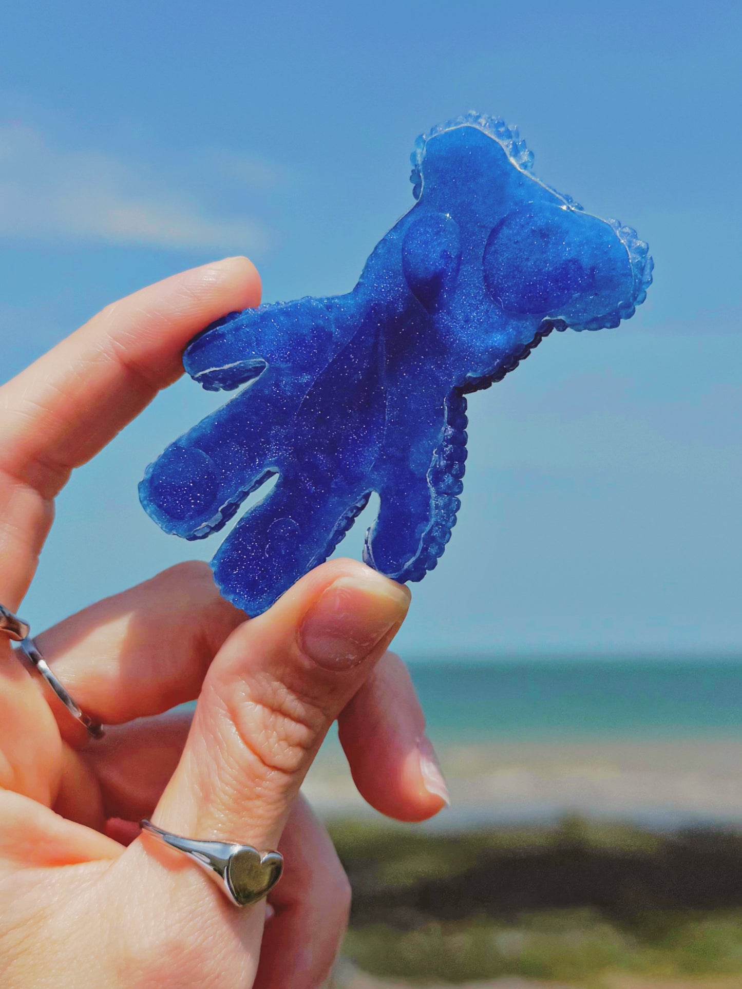 Jagger bear: ocean water drop