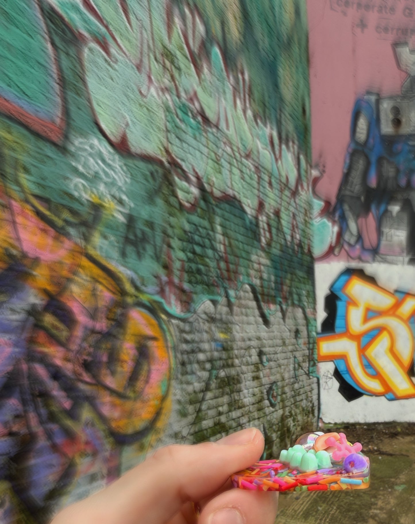 Sprinkle magic : chunky heart