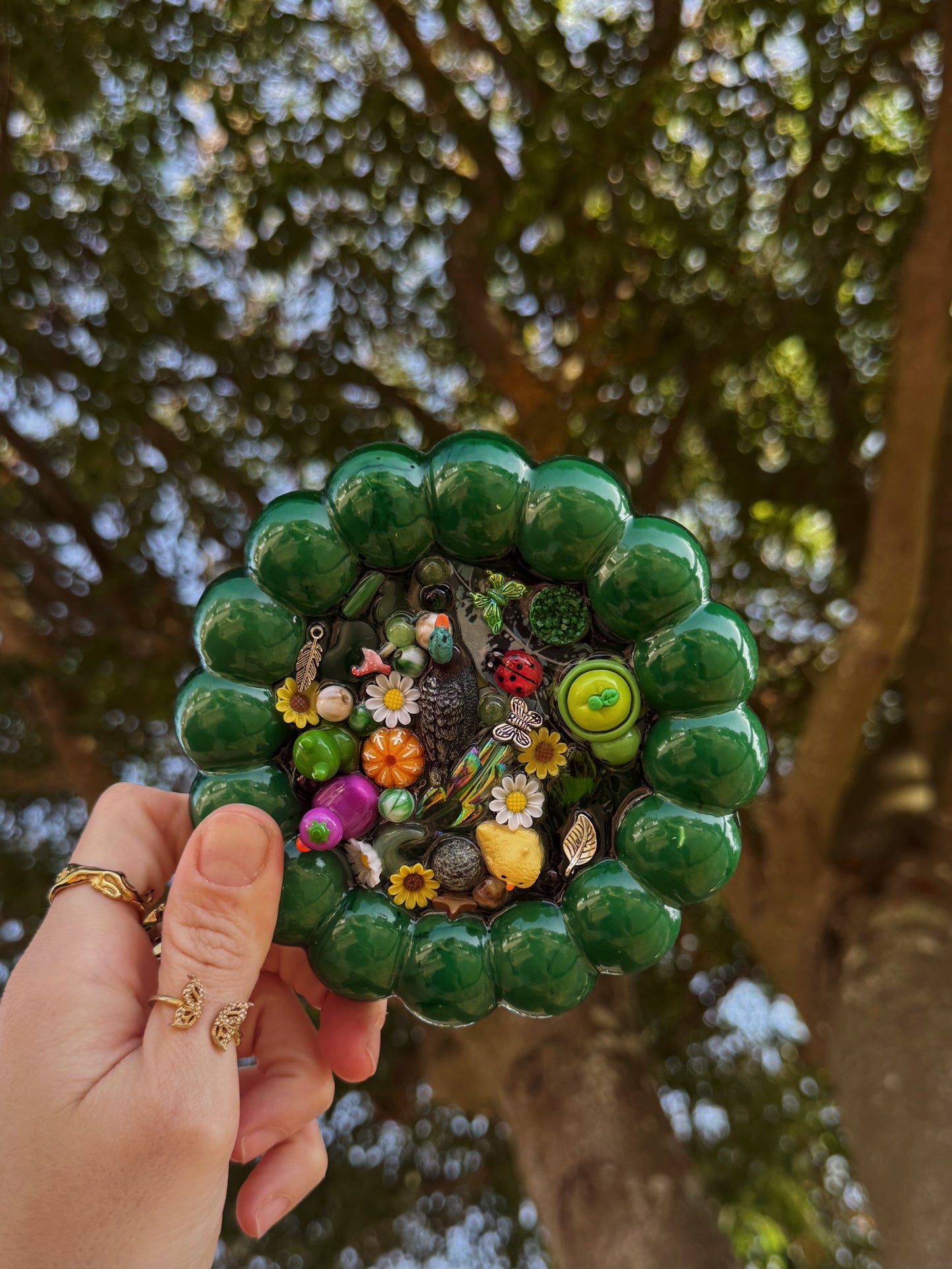 Fairy garden bubble tray