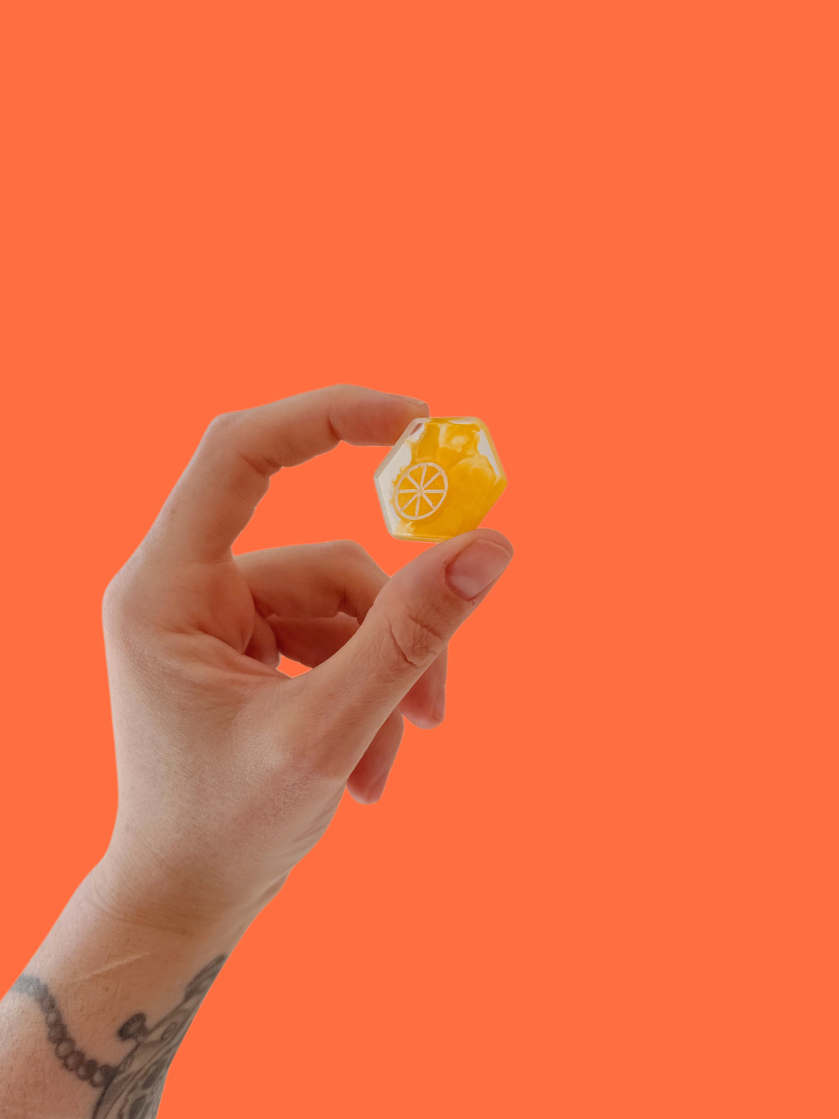 Lemon slice: micro hexagon