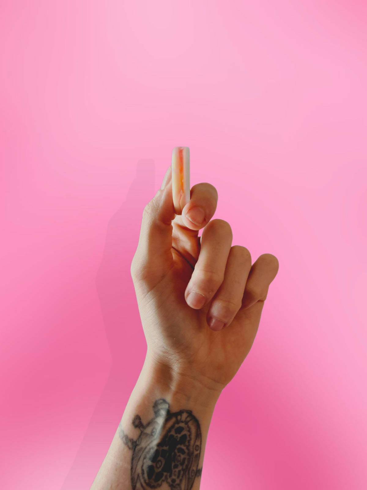 Drumstick lolly worry stone
