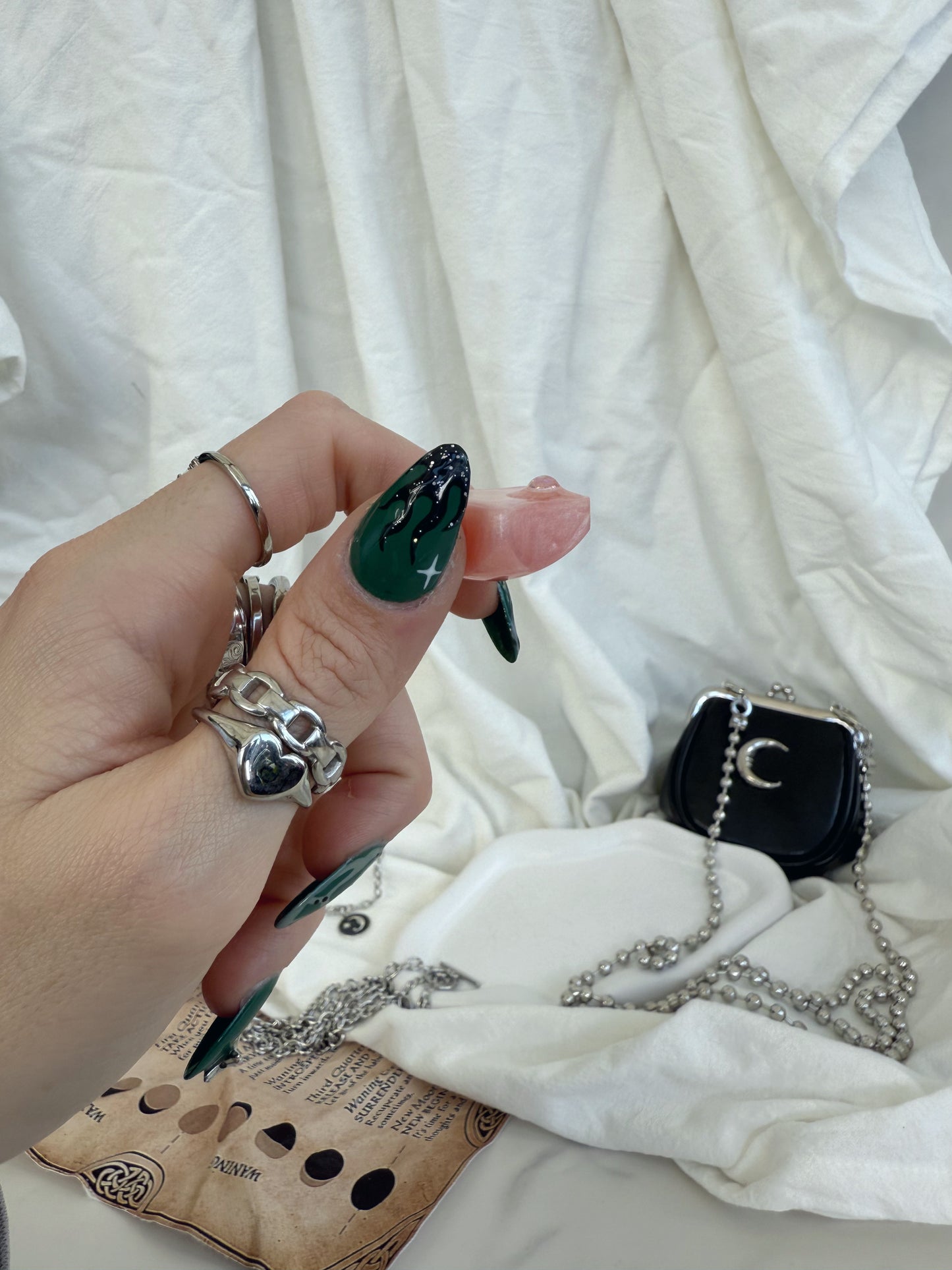 Pink double bubble star