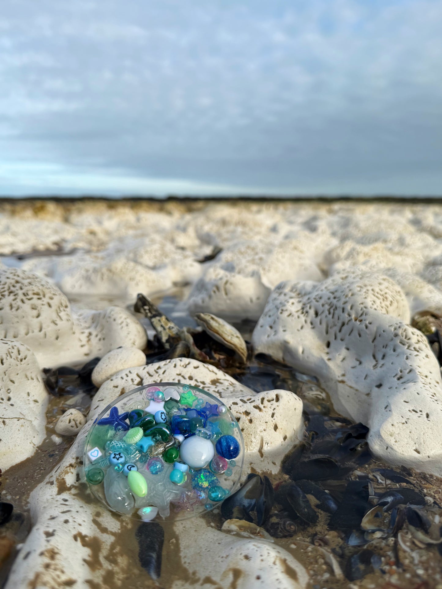 Glowing blue magic circle tinker