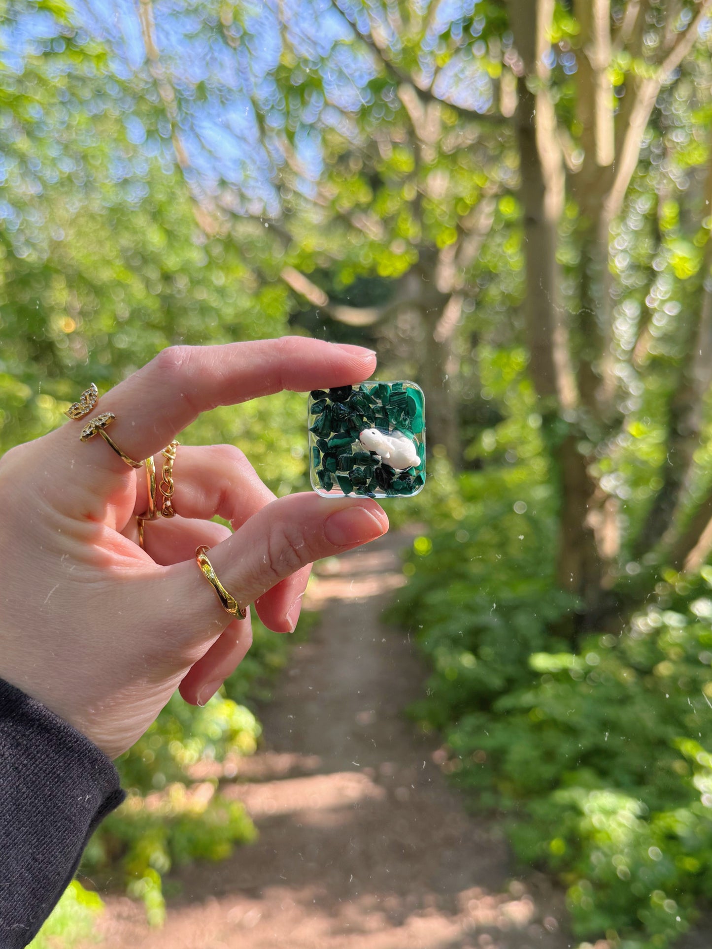Playing in the gemstones mini square
