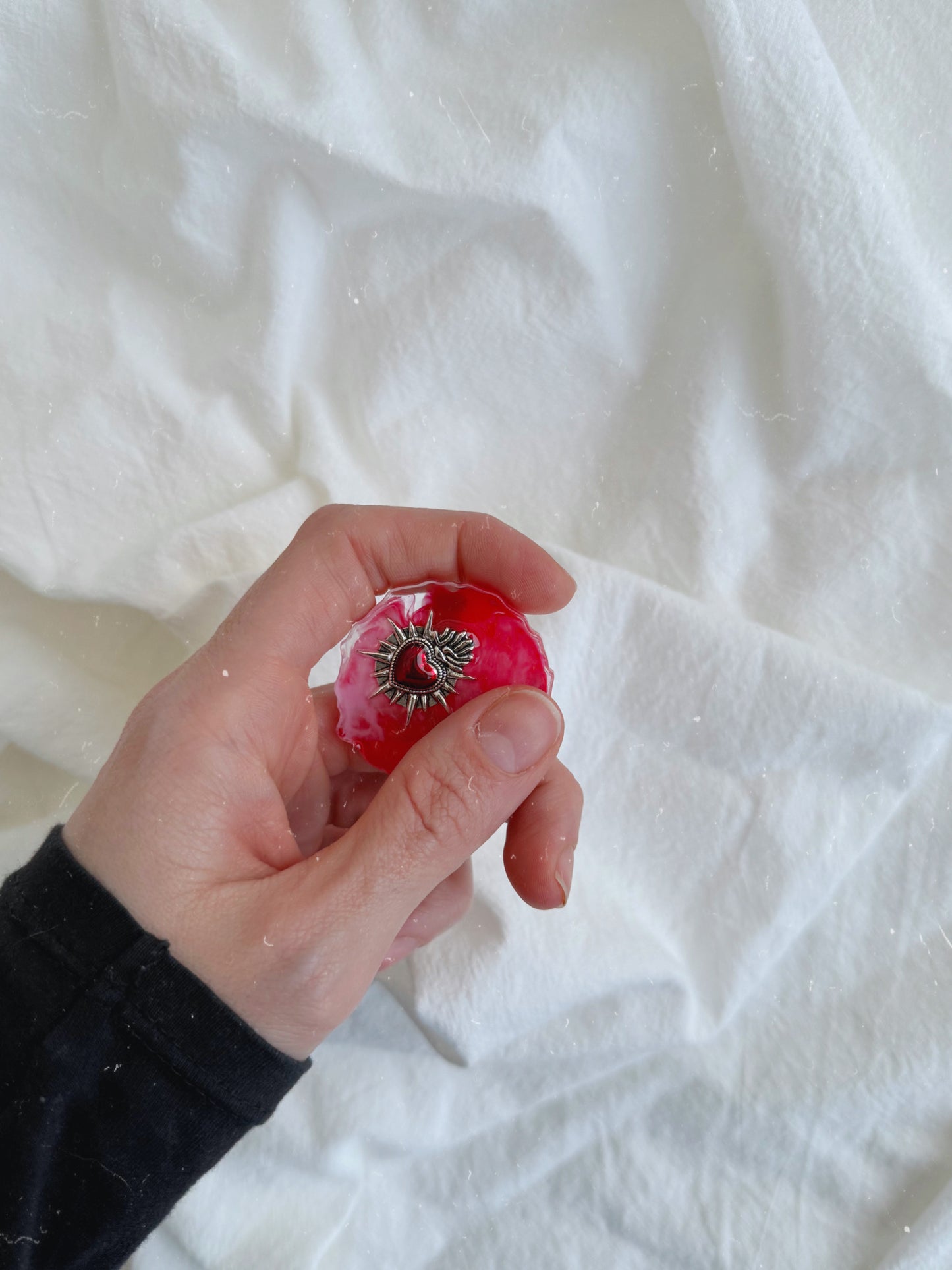 Look after my heart - geode orb