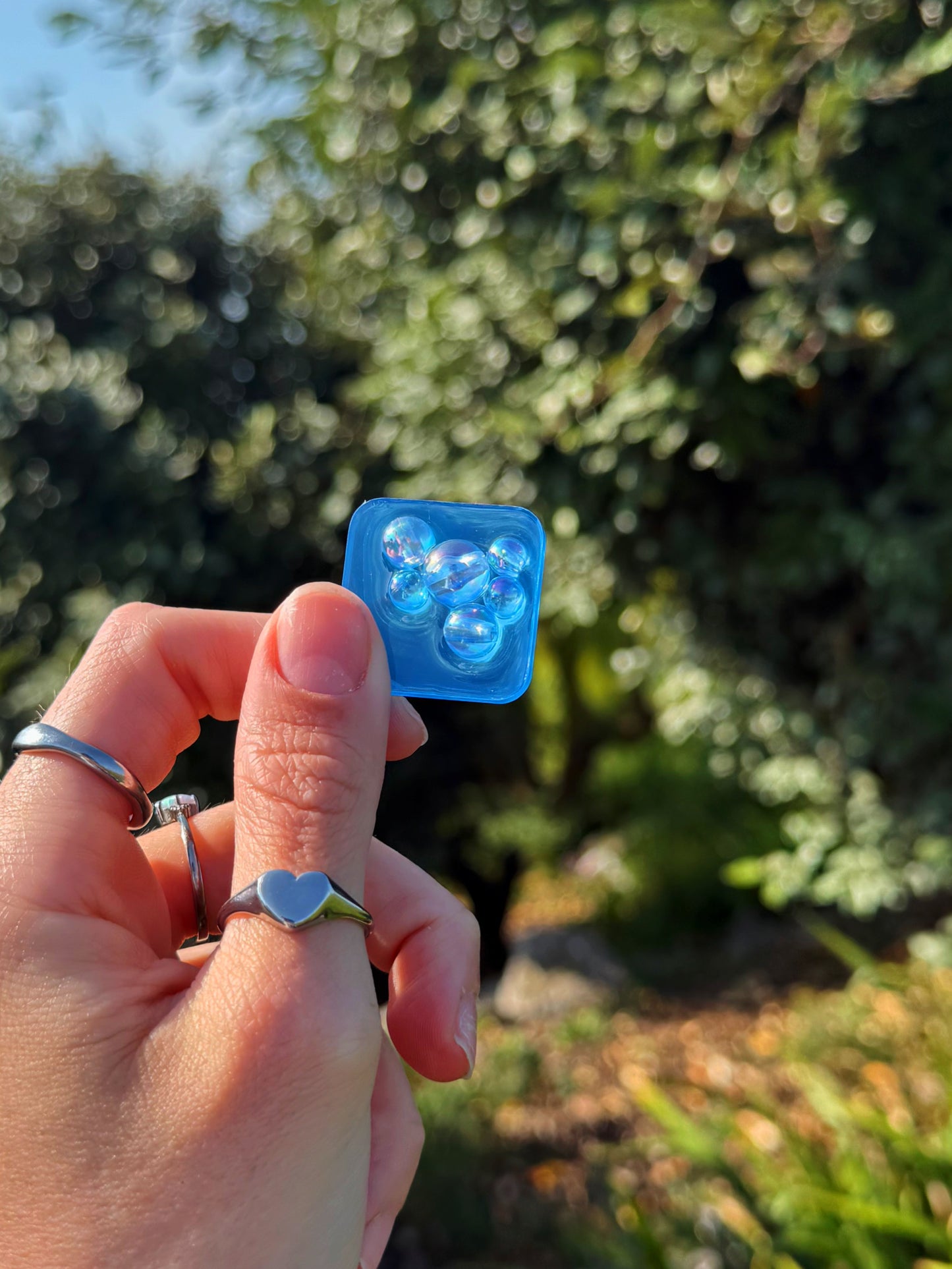 Bubbles mini square