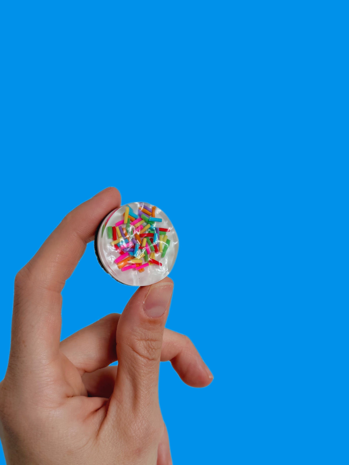 Fallen ice cream : circle wave
