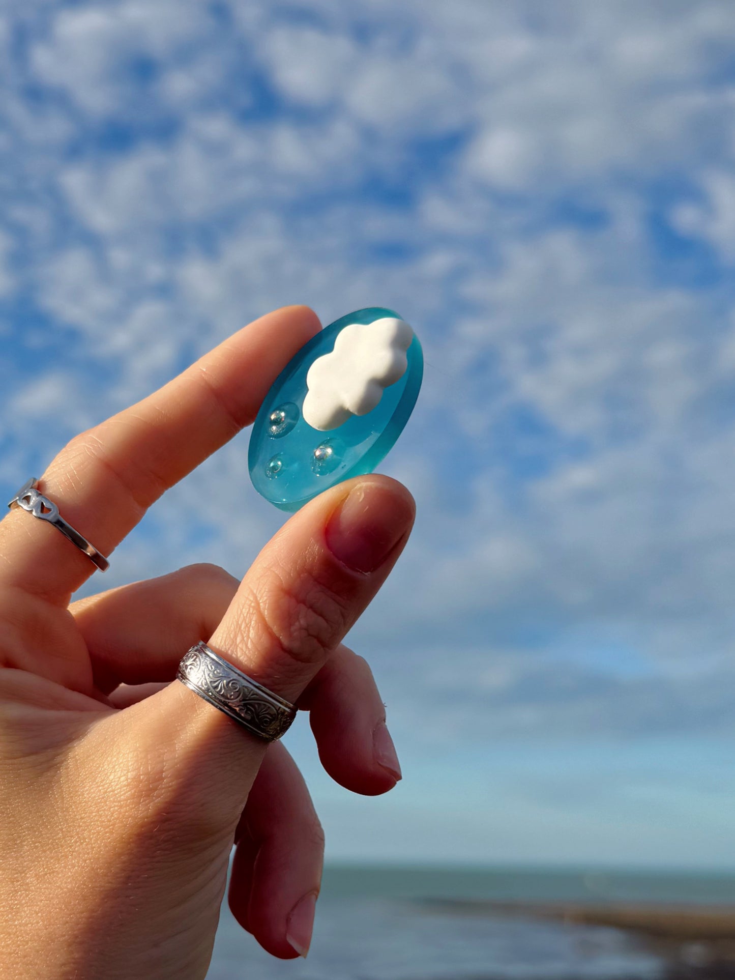 Micro over rain cloud spinner