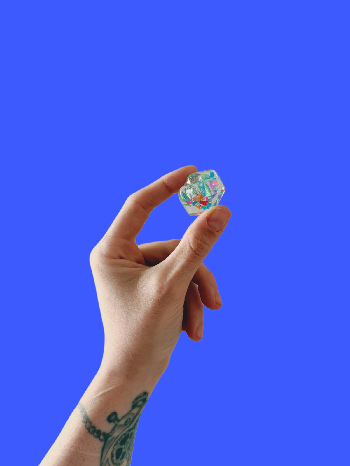 Sparkle cloud: micro hexagon
