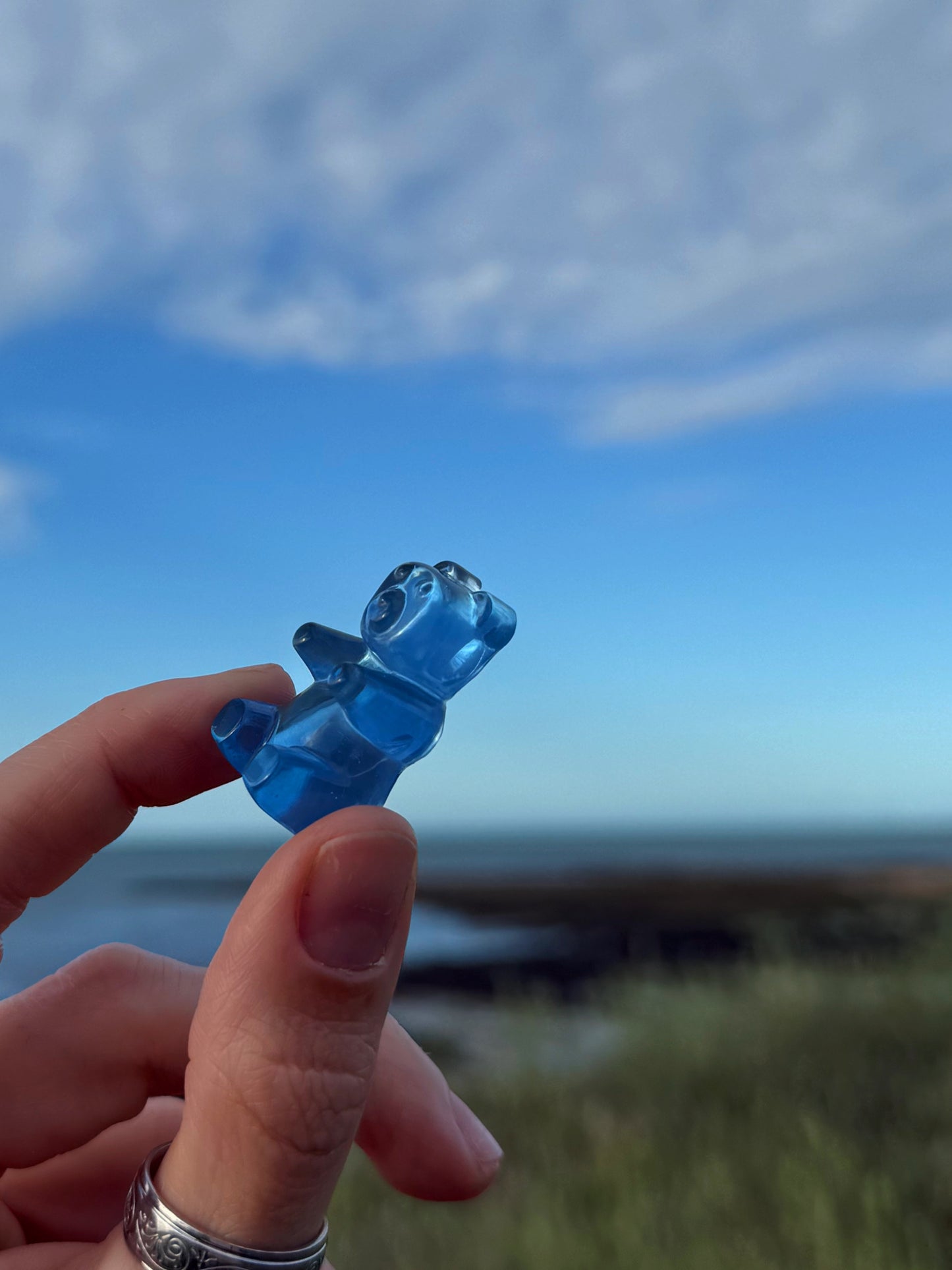 Water drop mini gummy bear