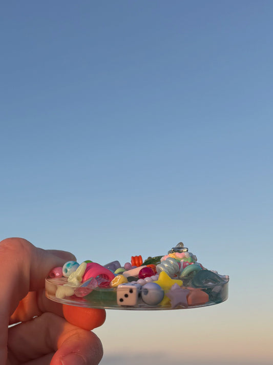 Big small ripple: pastel dream