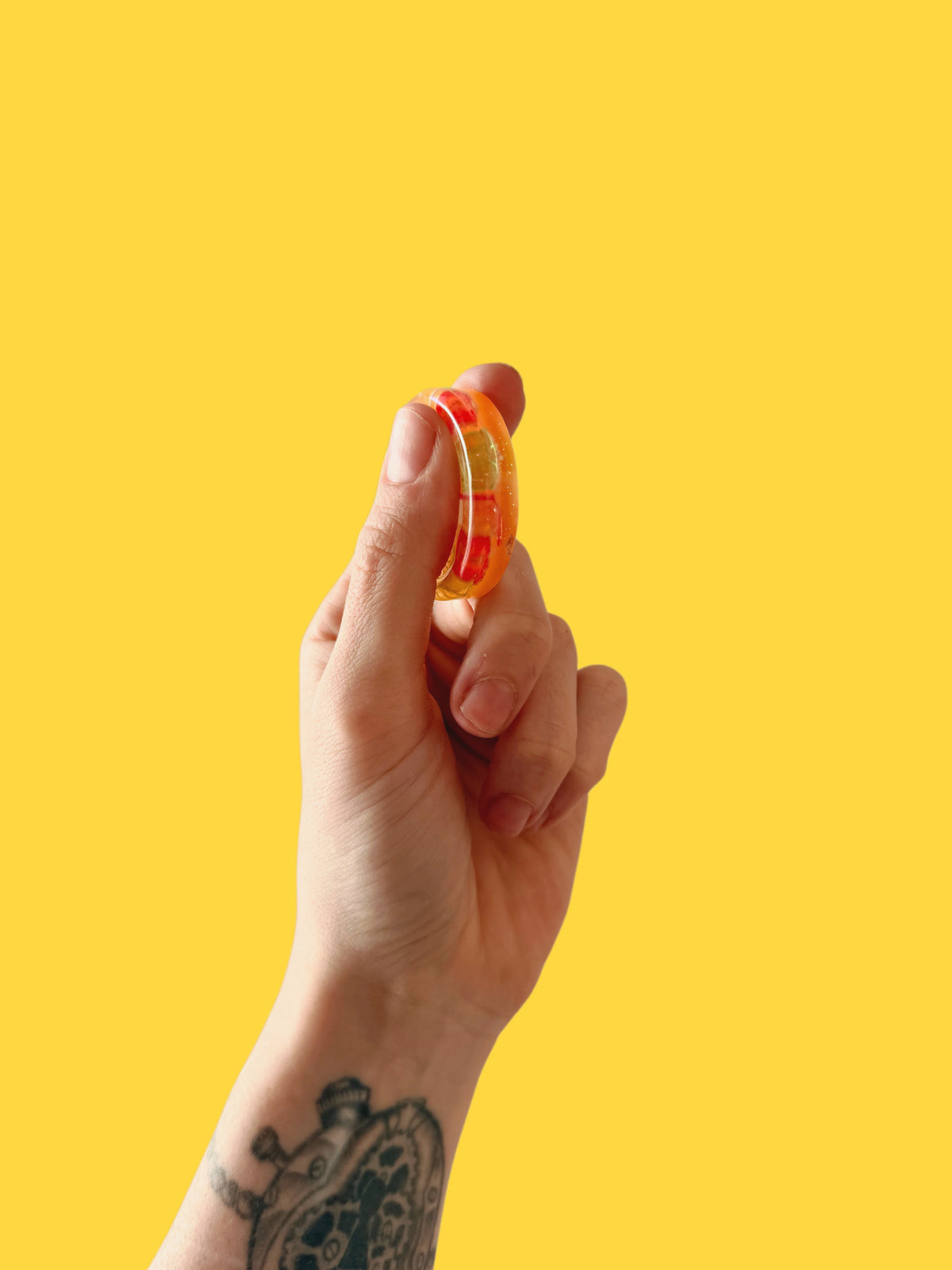 A slice of citrus : worry stone