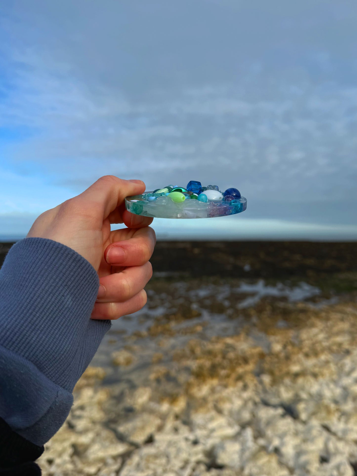 Glowing blue magic circle tinker