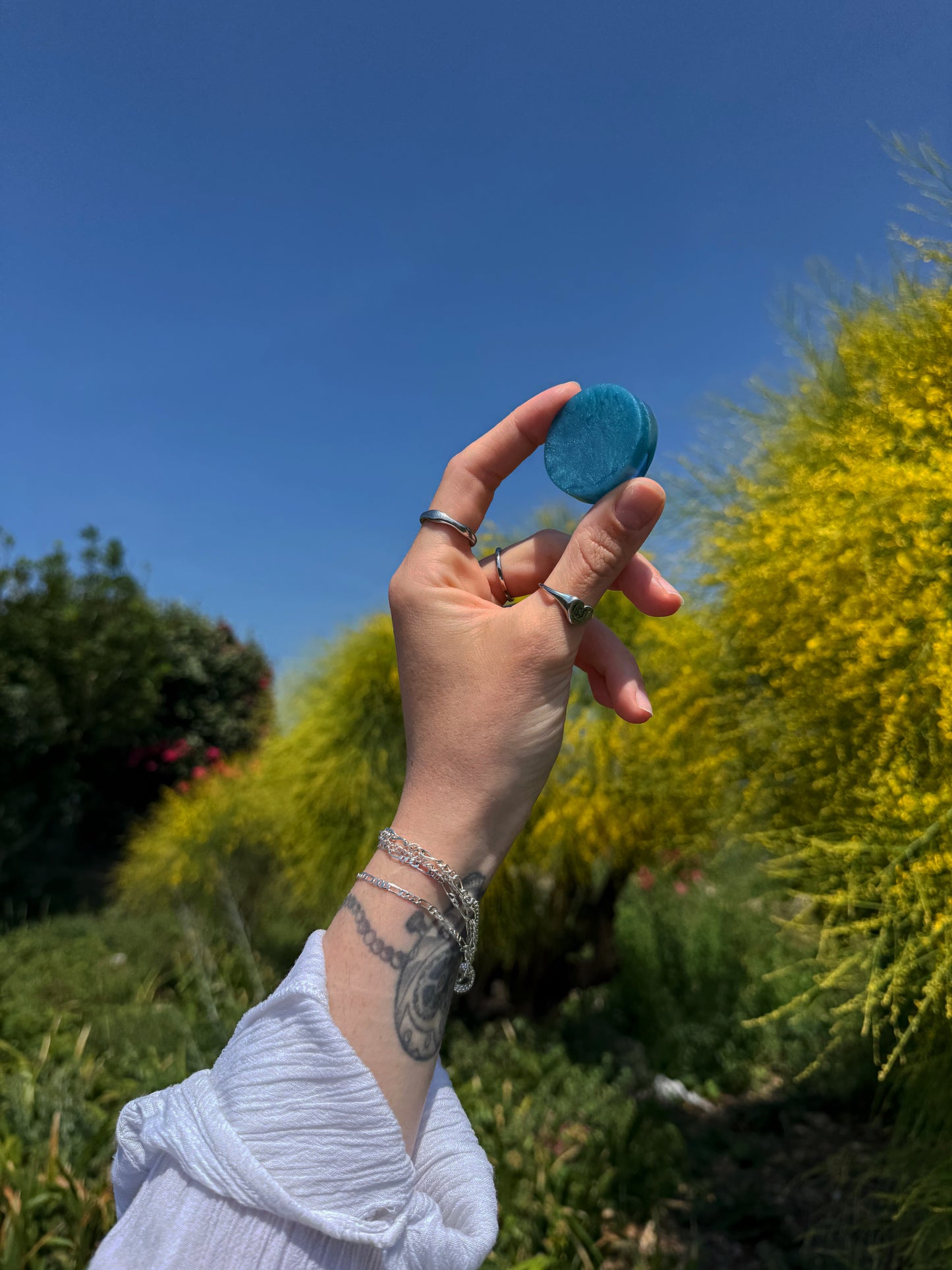 Chunky orb: water drop