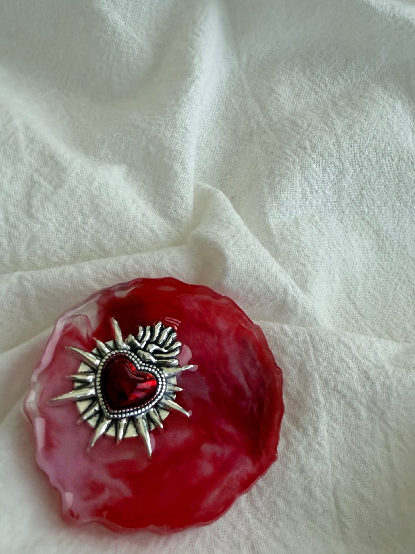 Look after my heart - geode orb