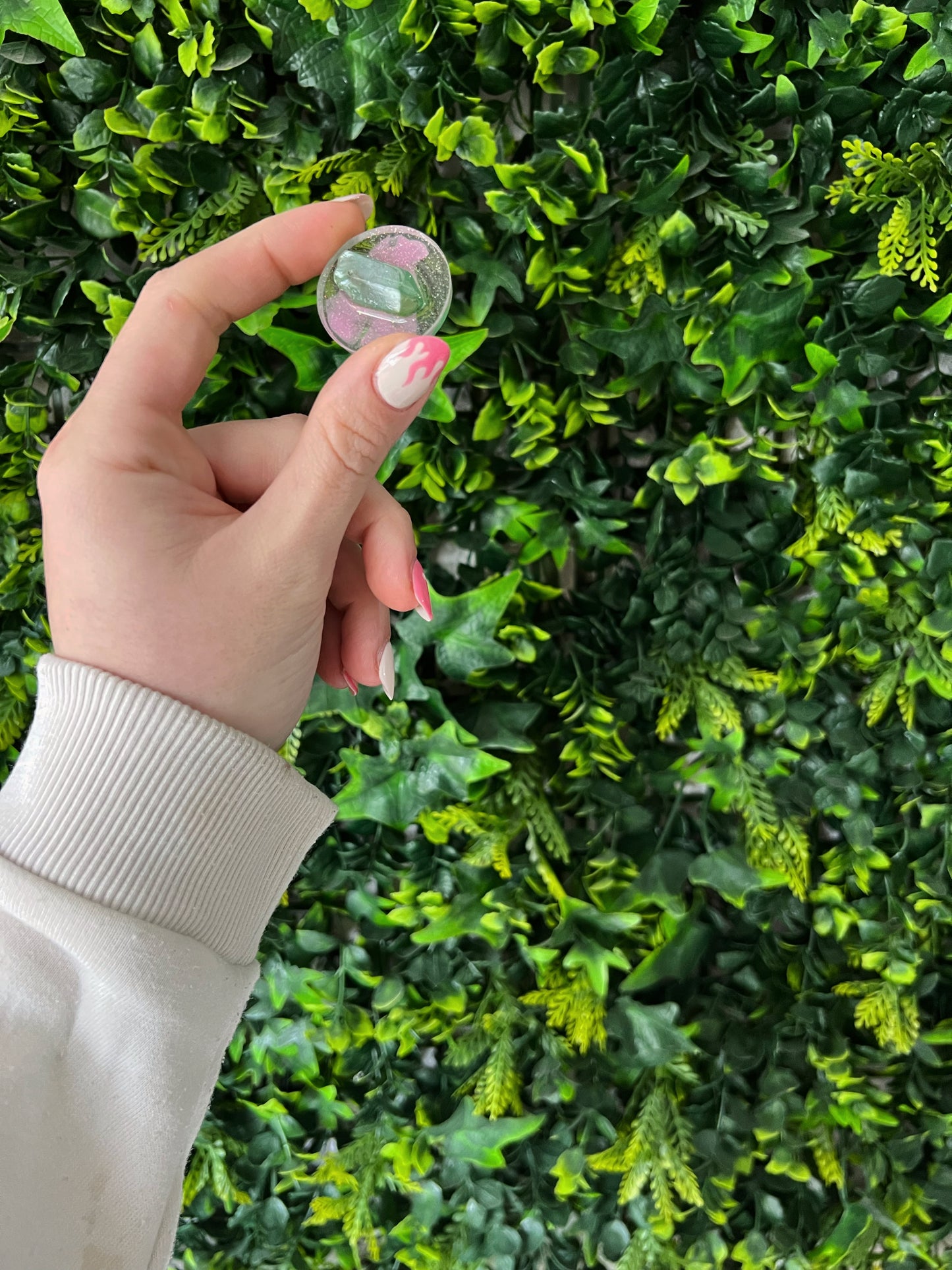 Micro orb: green gem