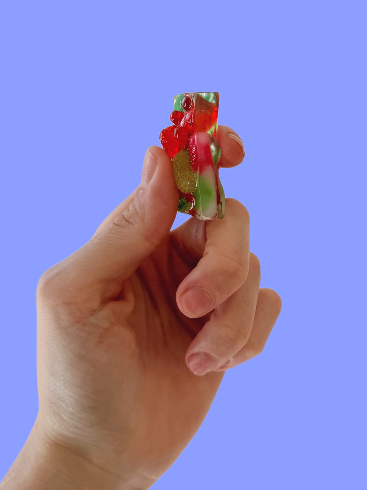 Strawberries in the park rectangle wave