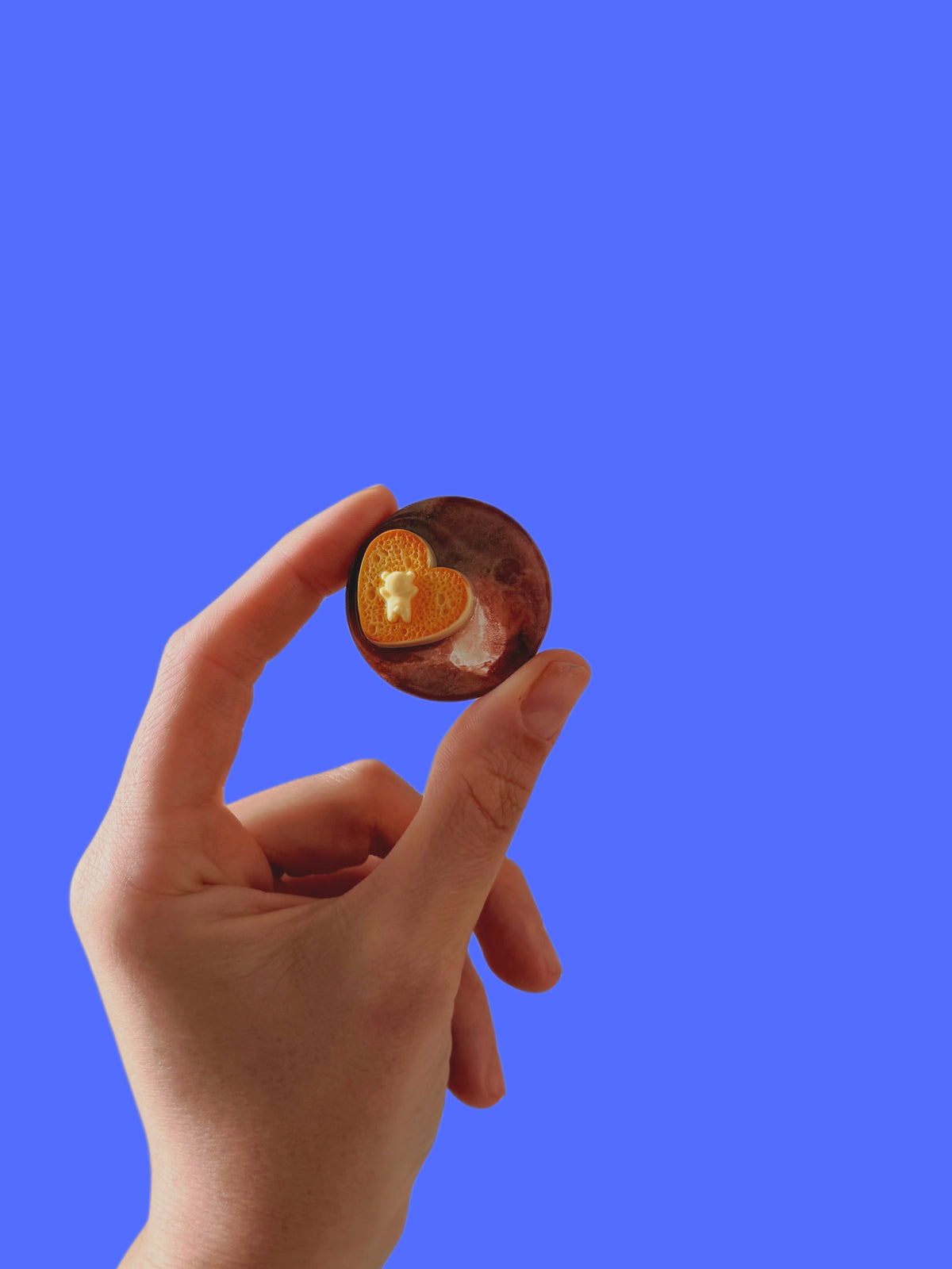 Holographic orb: bear pankcake
