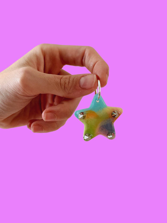 Rainbow safe spike : Bella-star charm
