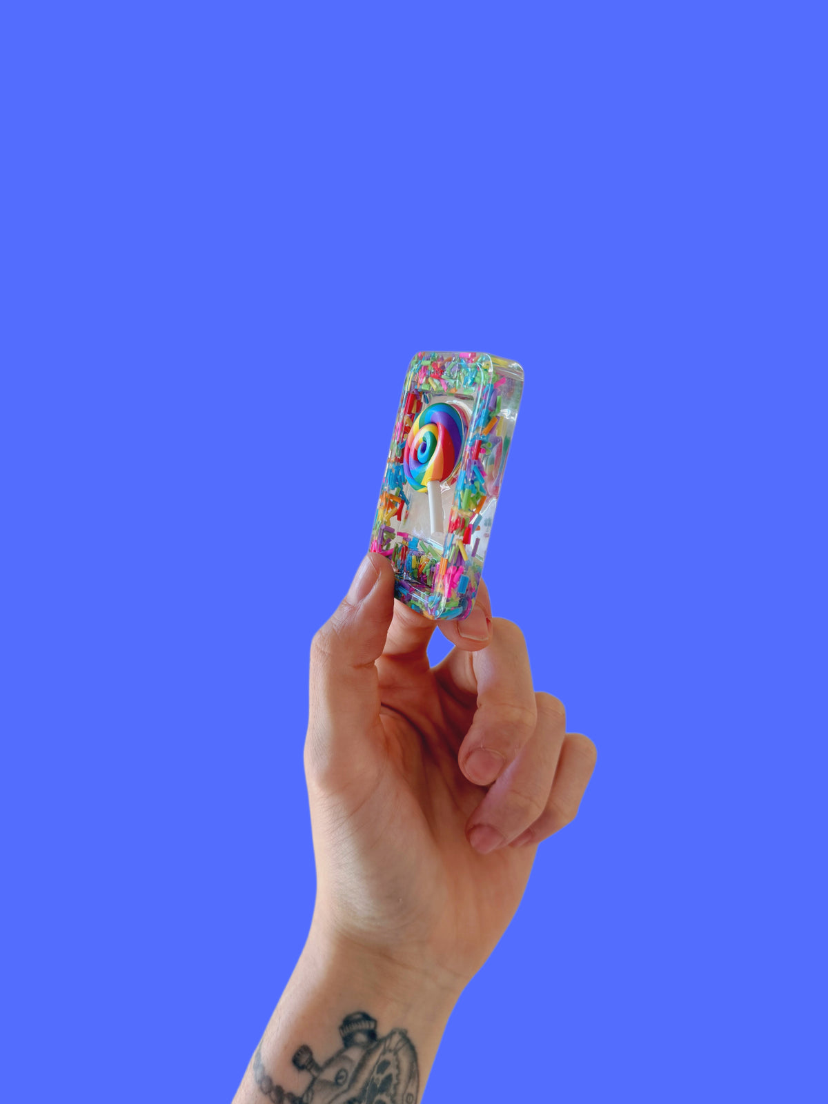 Sprinkle lolly fidget phone