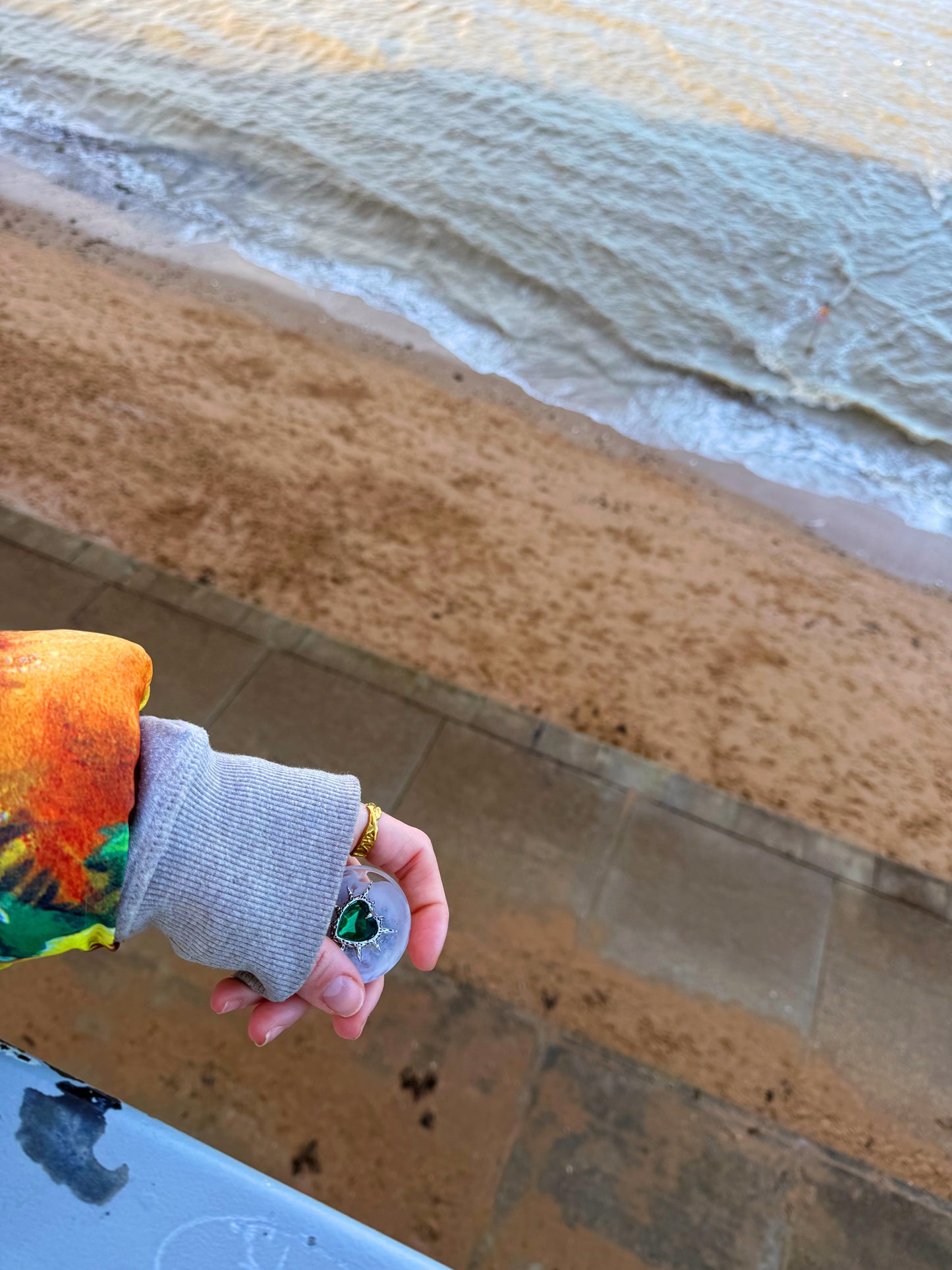 Forrest heart  XL orb