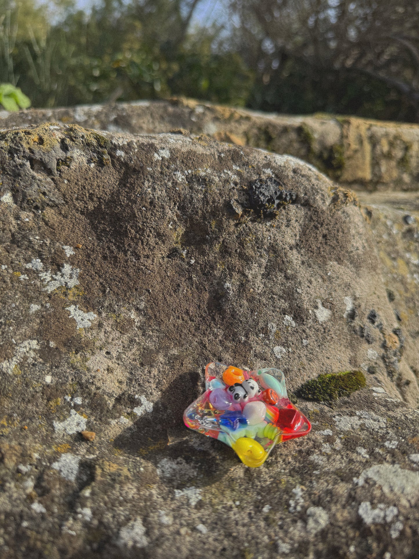 Random rainbow water star 25