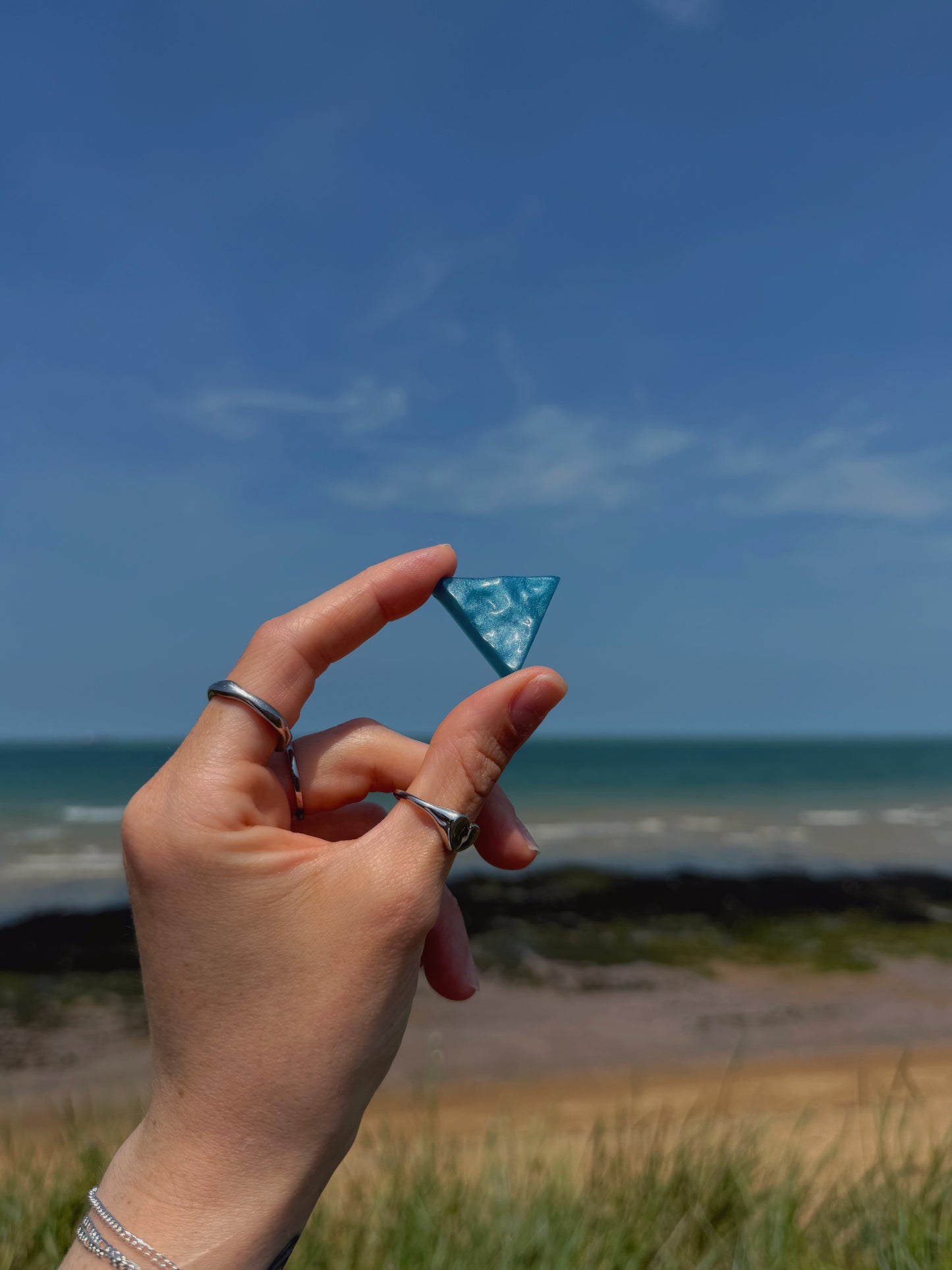 Water drop triangle wave