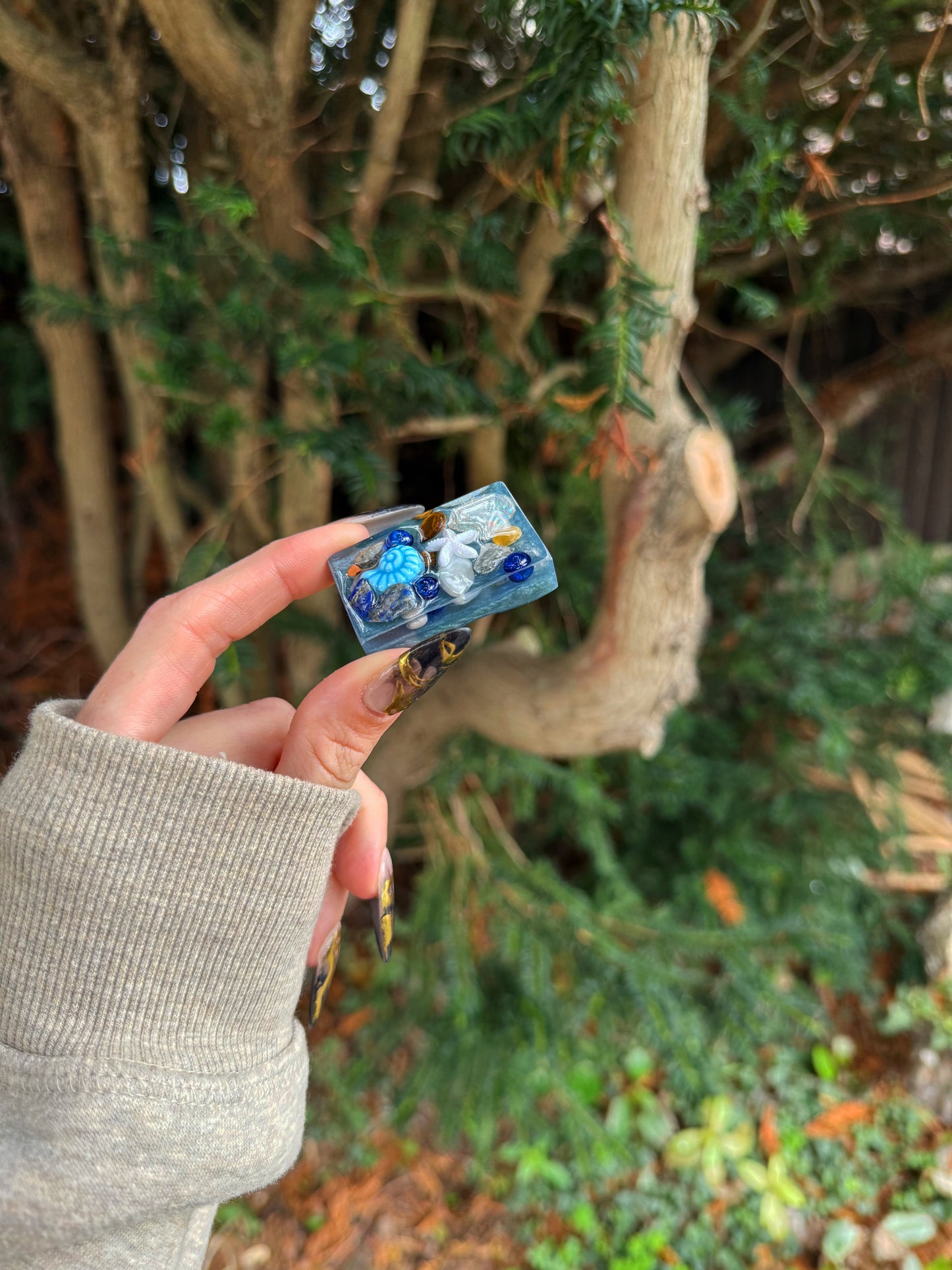 Double wave: blue treasure 91