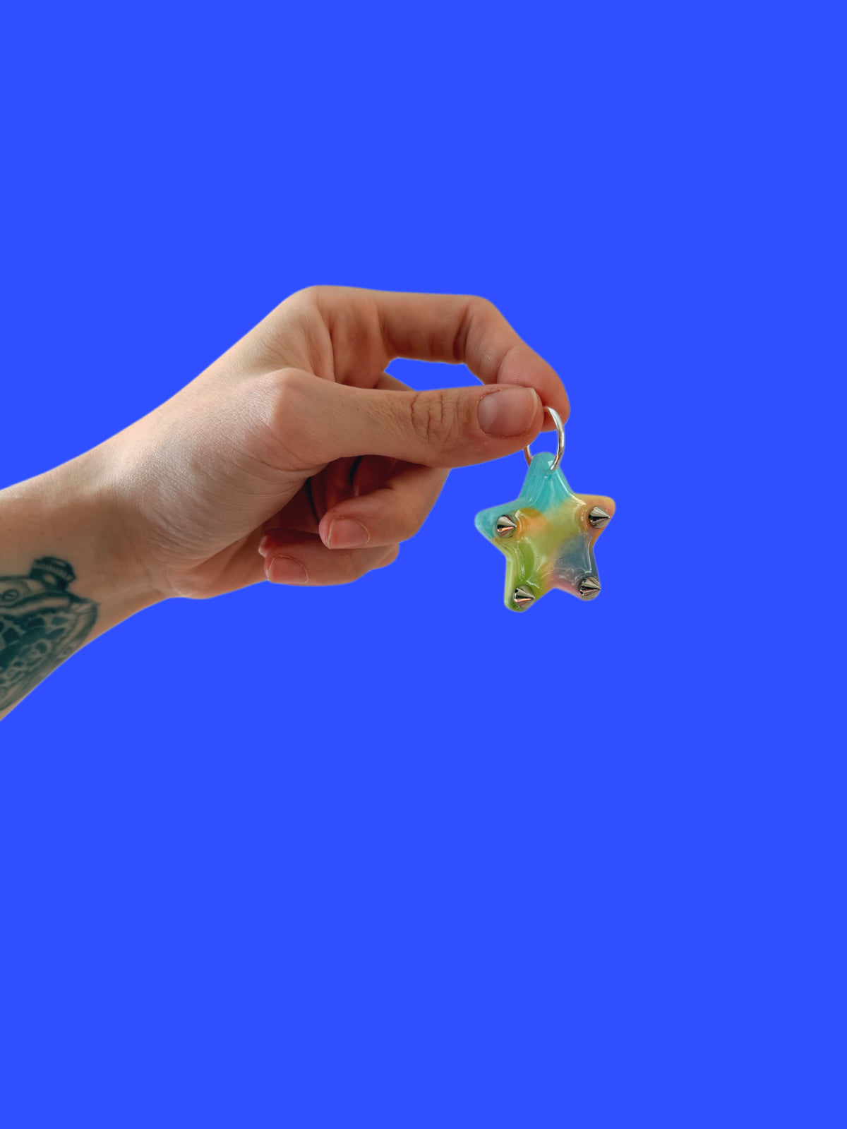 Rainbow safe spike : Bella-star charm