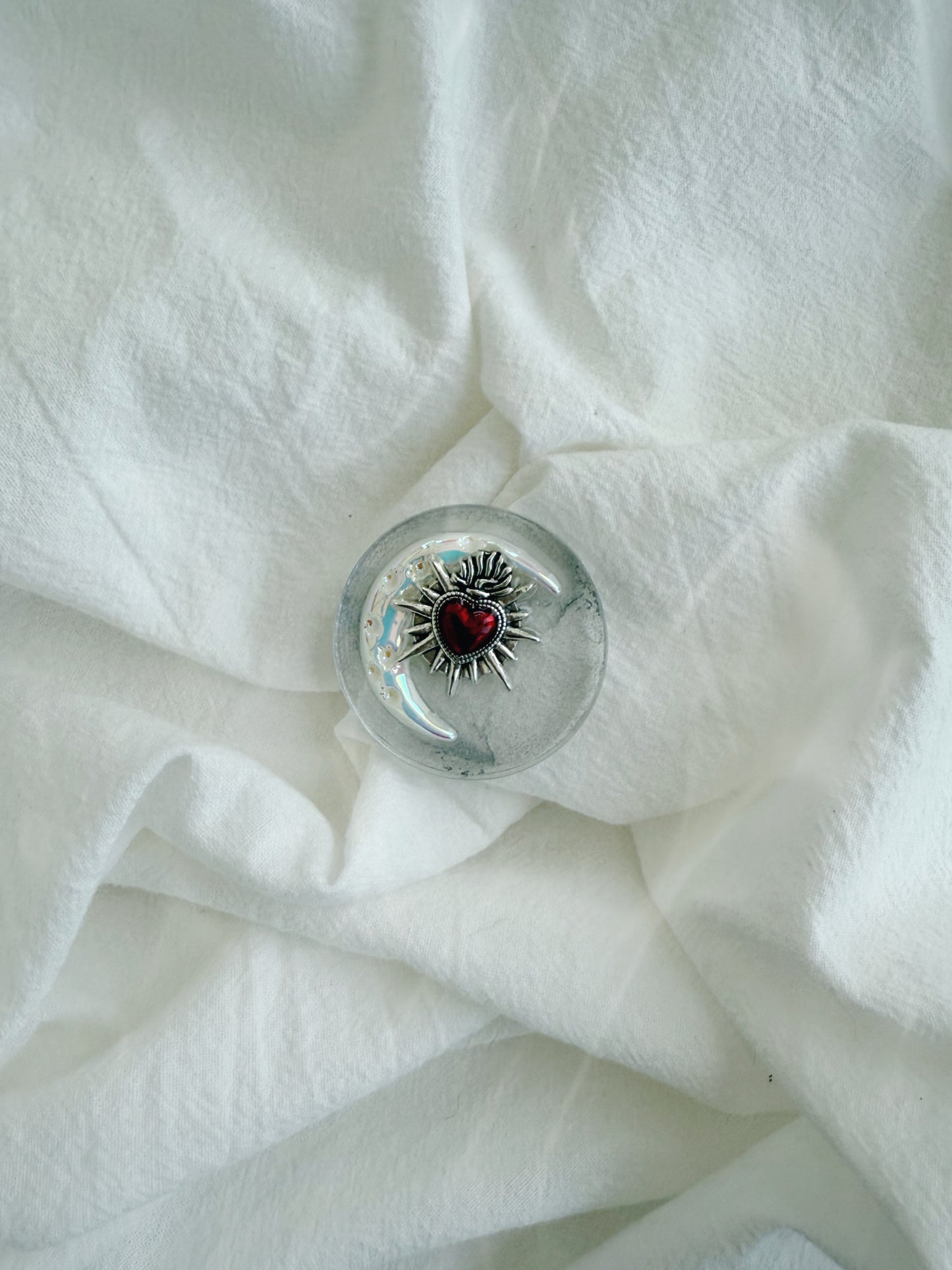 Silver is a girls best friend  XL orb