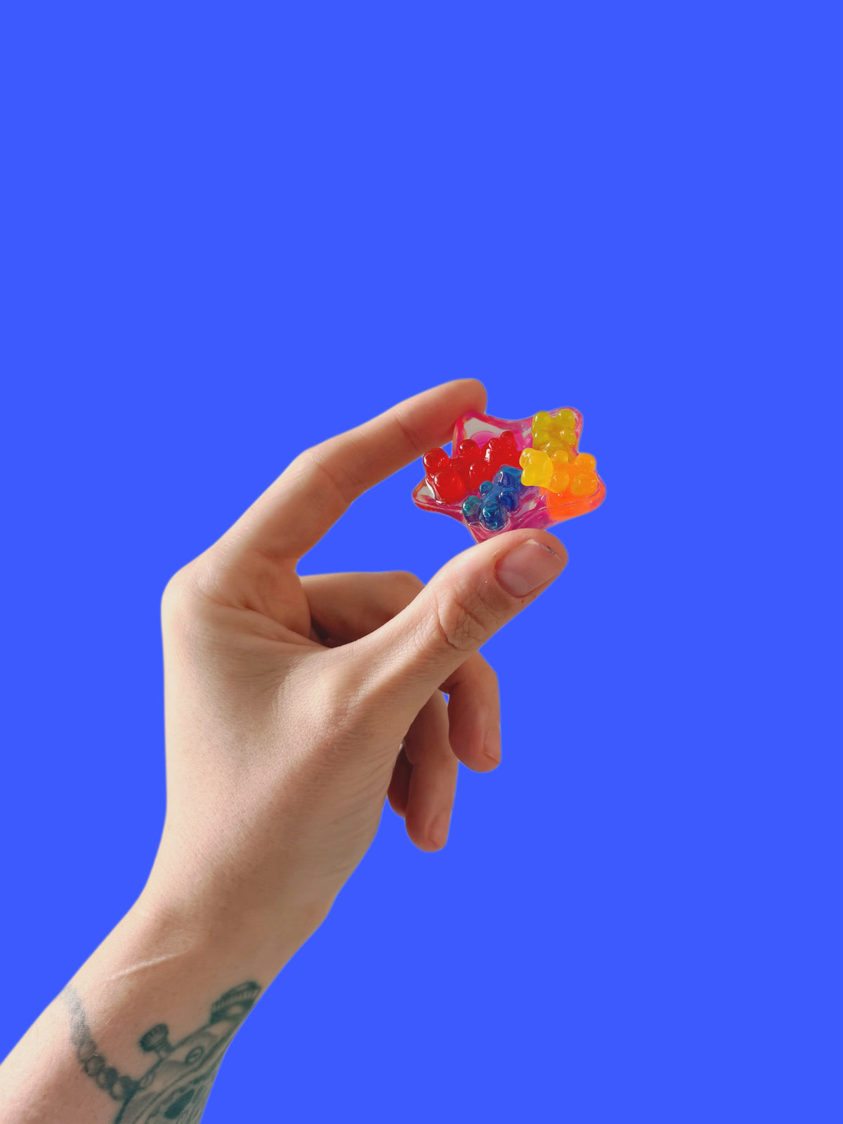 Water star: gummy bear