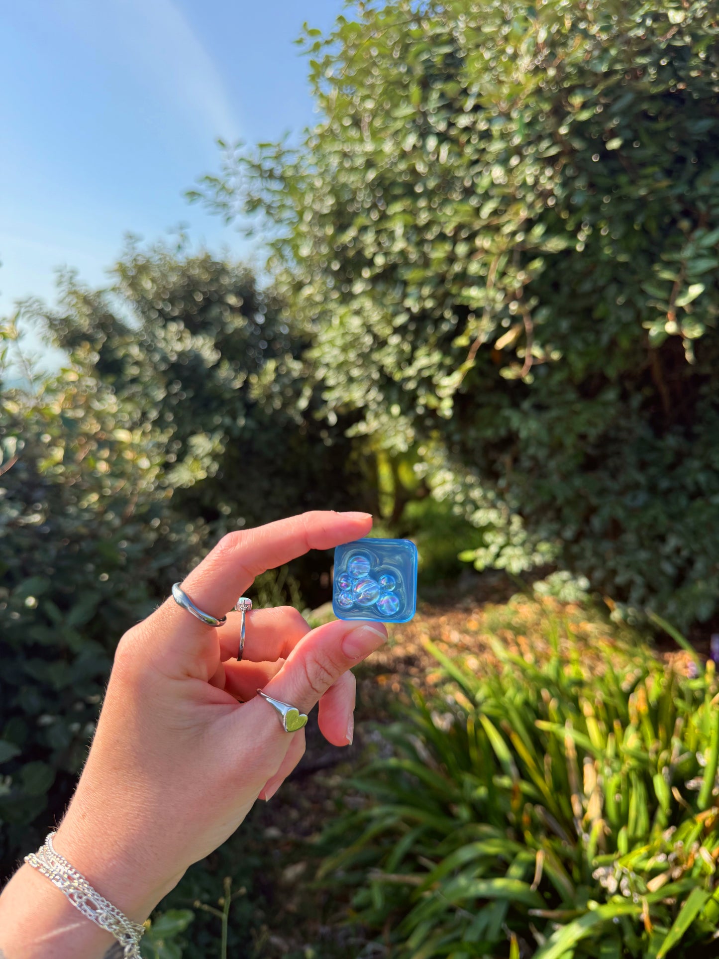Bubbles mini square