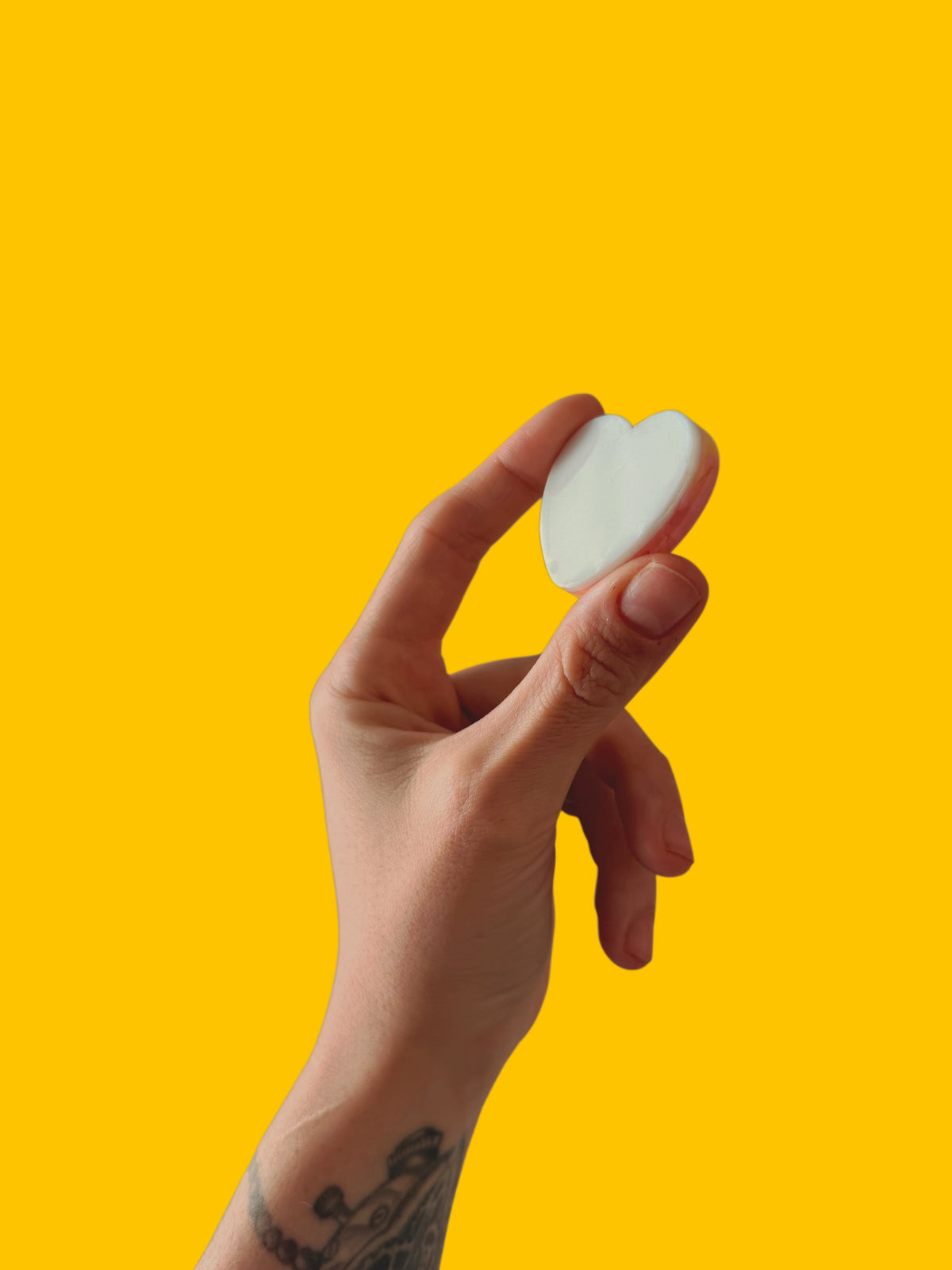 Drumstick lolly worry stone