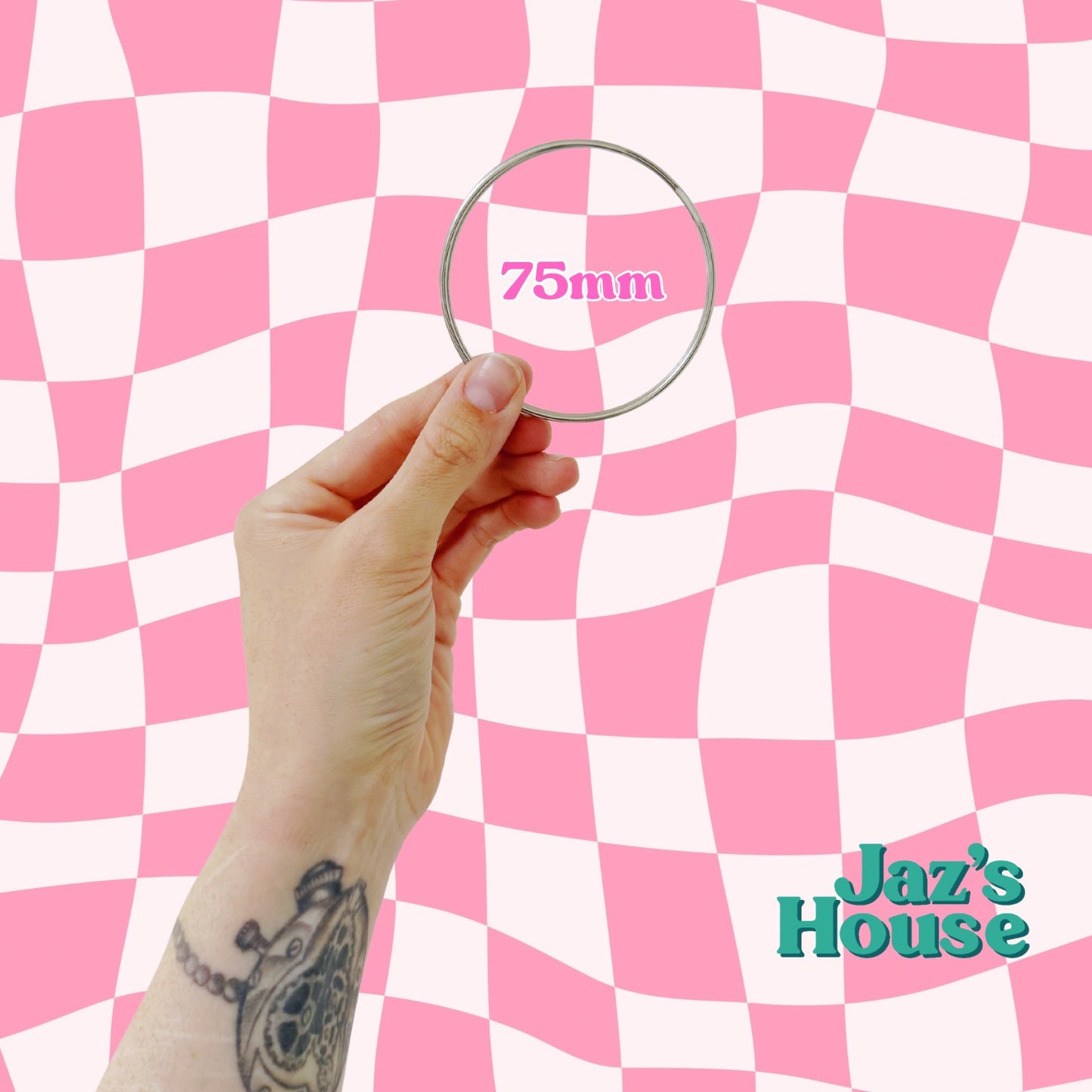 75mm  keyring